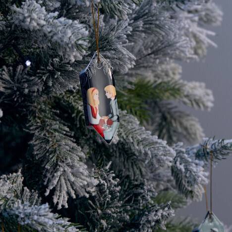 Набор ёлочных игрушек Конфеты Снежная королева - маленькое фото 6