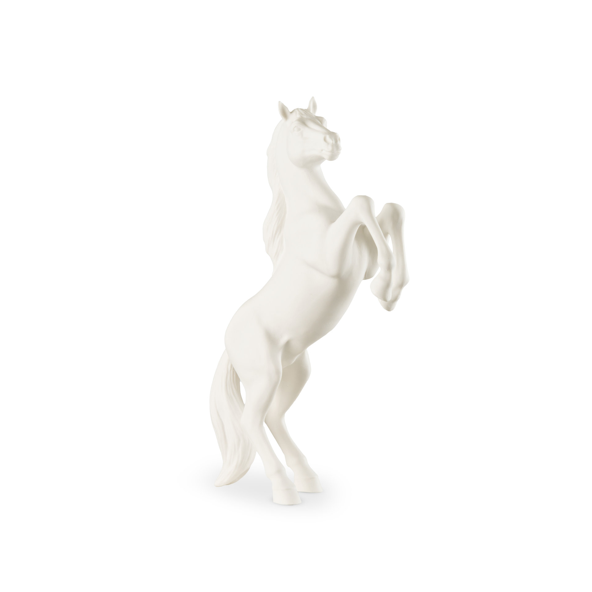Статуэтка фарфоровая Конь белый - крупное фото 1